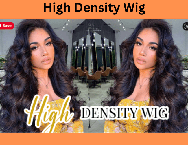 High Density Wig of Mscoco Hair