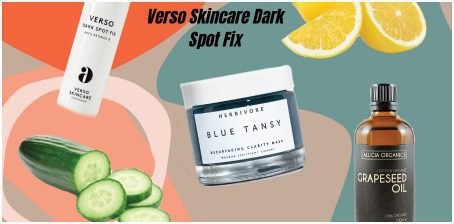 Verso skincare dark spot fix