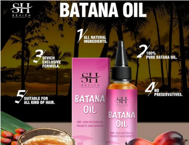 Hair oil with Batana extract