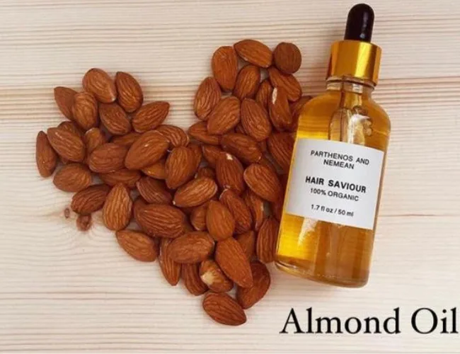 Use of Almond Oil