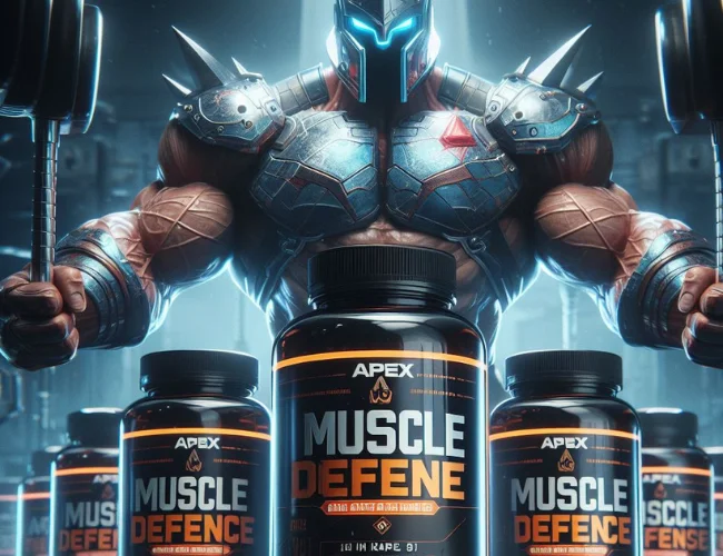 Athlete discussing results from Apex Labs Muscle Defense