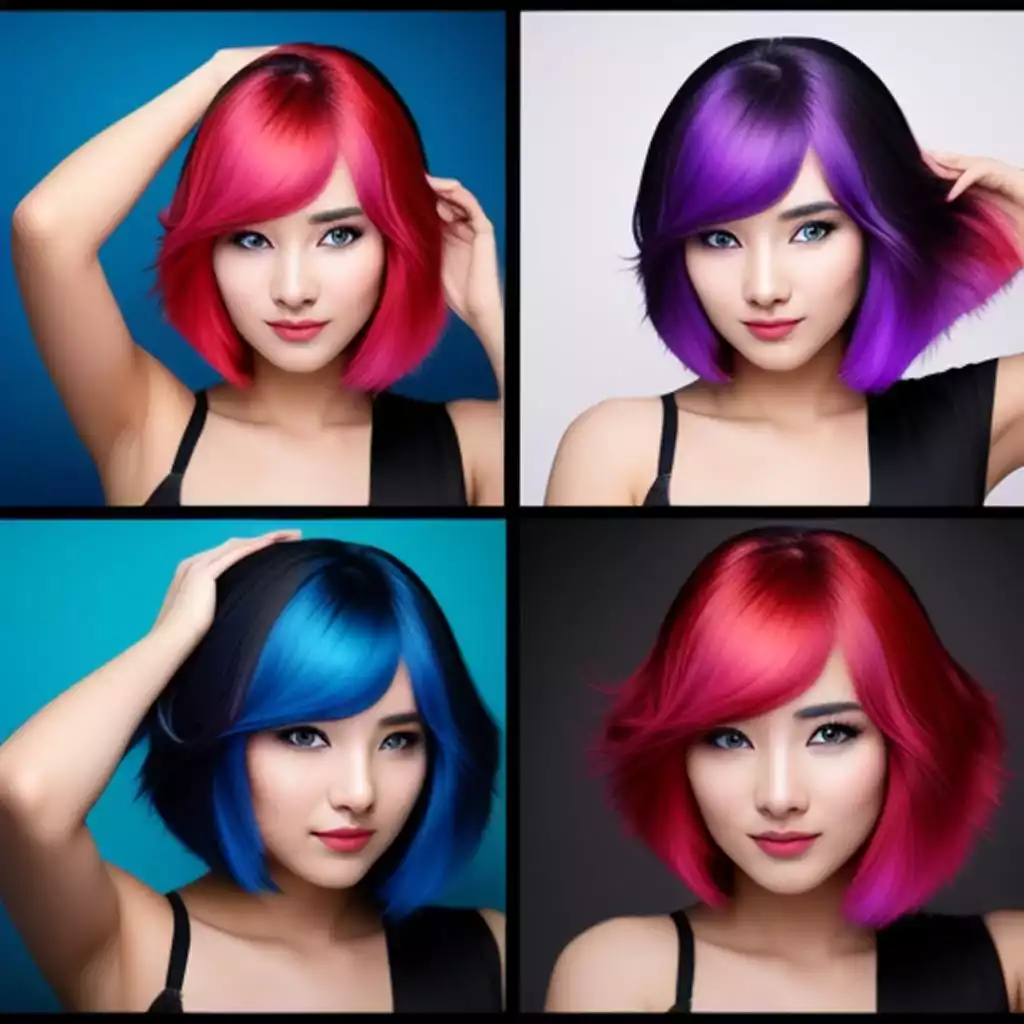 Different Shecolo Hair Dye Shades