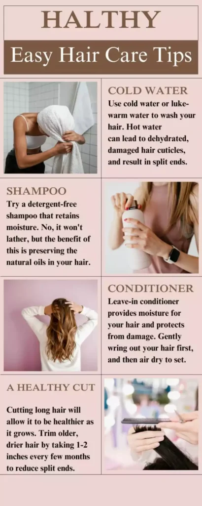 Health Easy hair care Tips