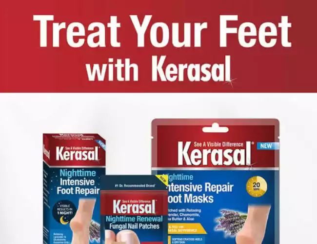 Treat your feet with Kerasal