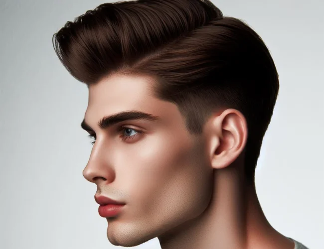 Men's Hairstyle for Oval-Shaped Faces