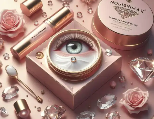 Glowing Eyes with NourishMax's Diamond Cream