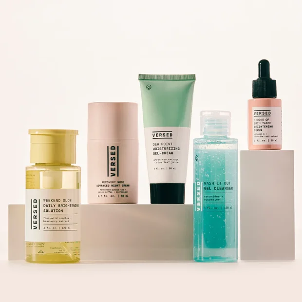 Versed skincare Products